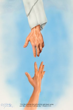 Holding Your Right Hand!