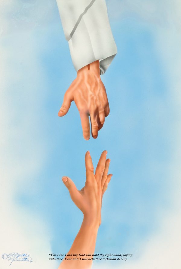 Holding Your Right Hand!