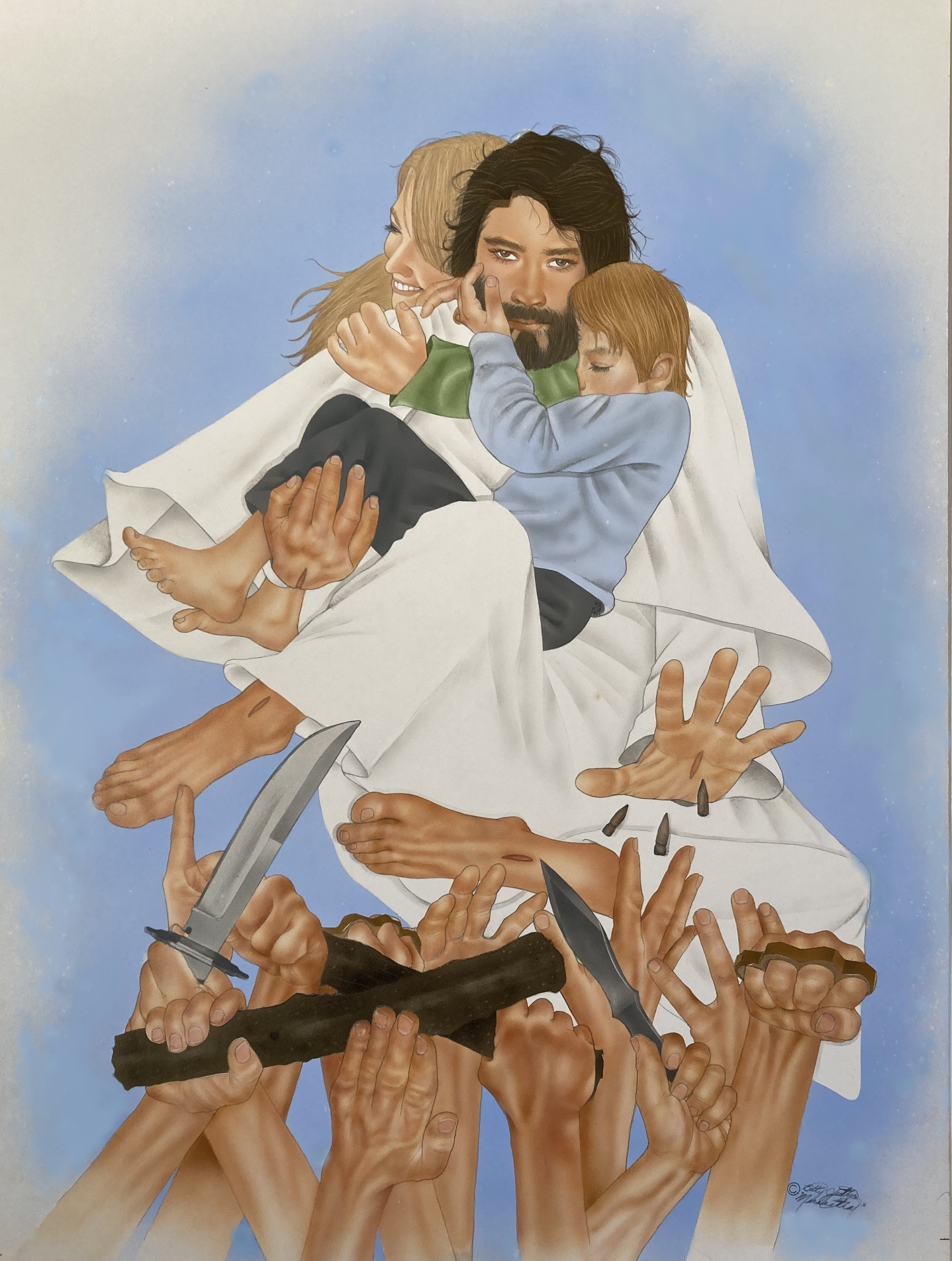 Under Attack: Jesus Protecting Us During an Aggressive Attack!